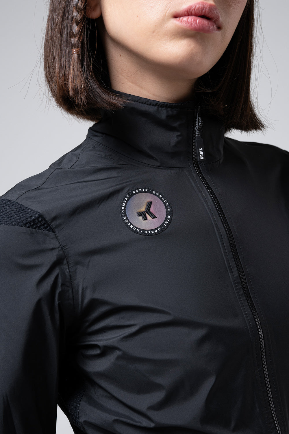 CHAQUETA IMPERMEABLE EXO 2.0 UNISEX ROYAL BLACK