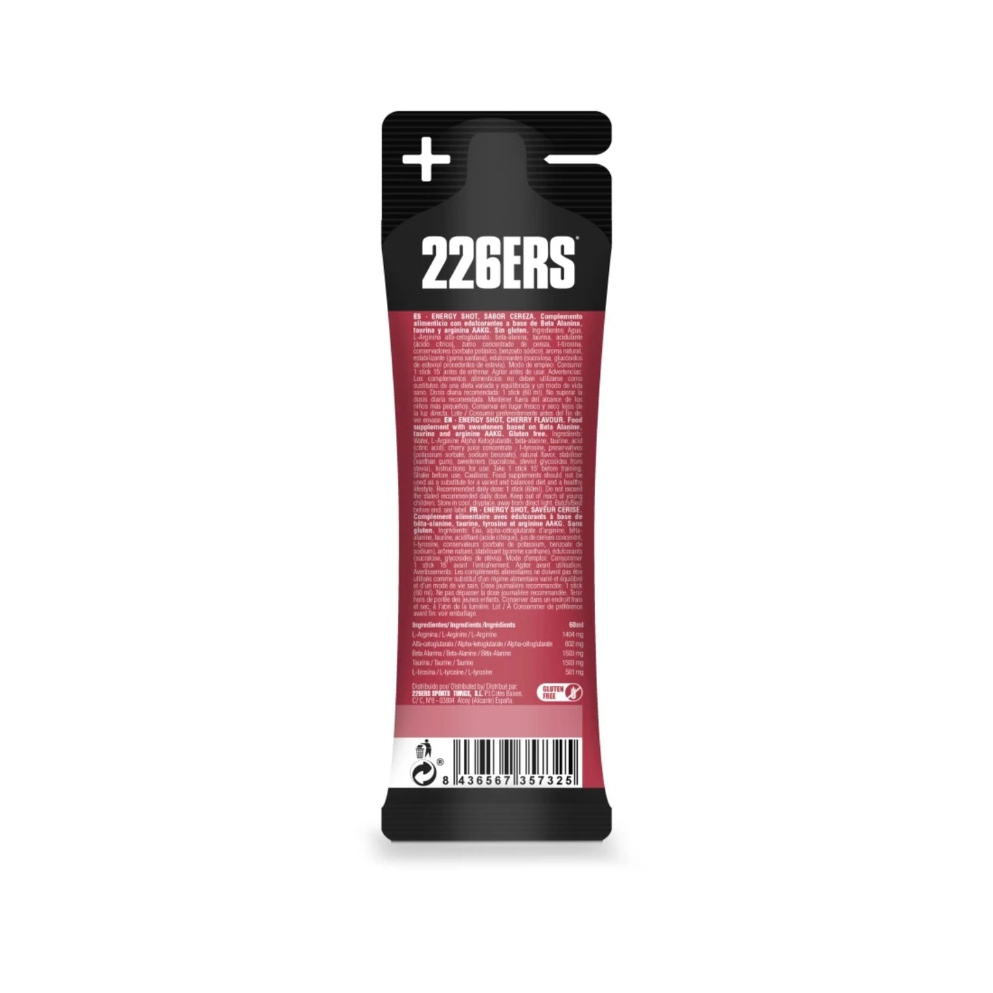 226ers Energy Shot Stick 60ml