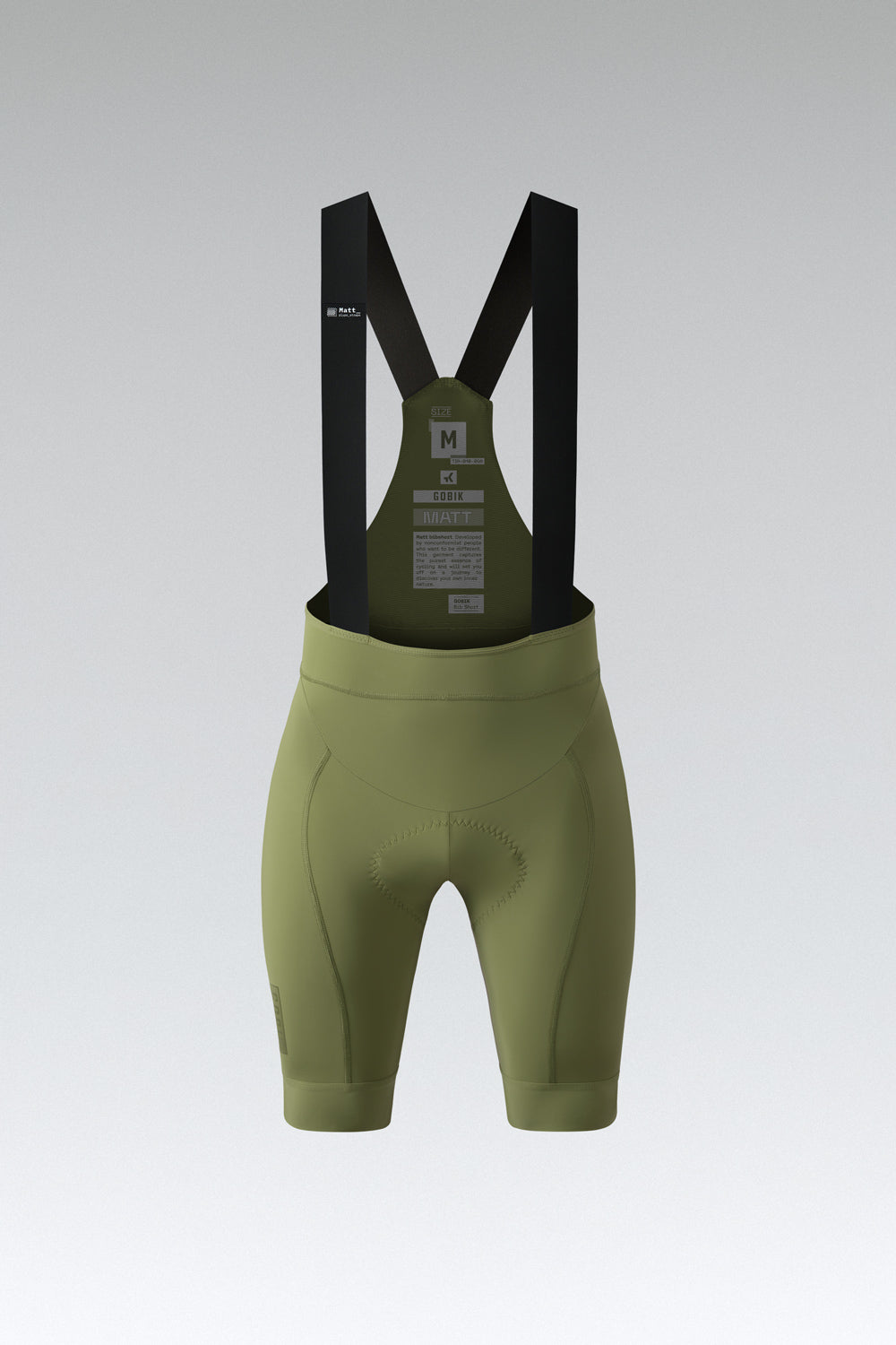 CULOTTE CORTO MATT 2.0 MUJER OLIVE GREEN - K9