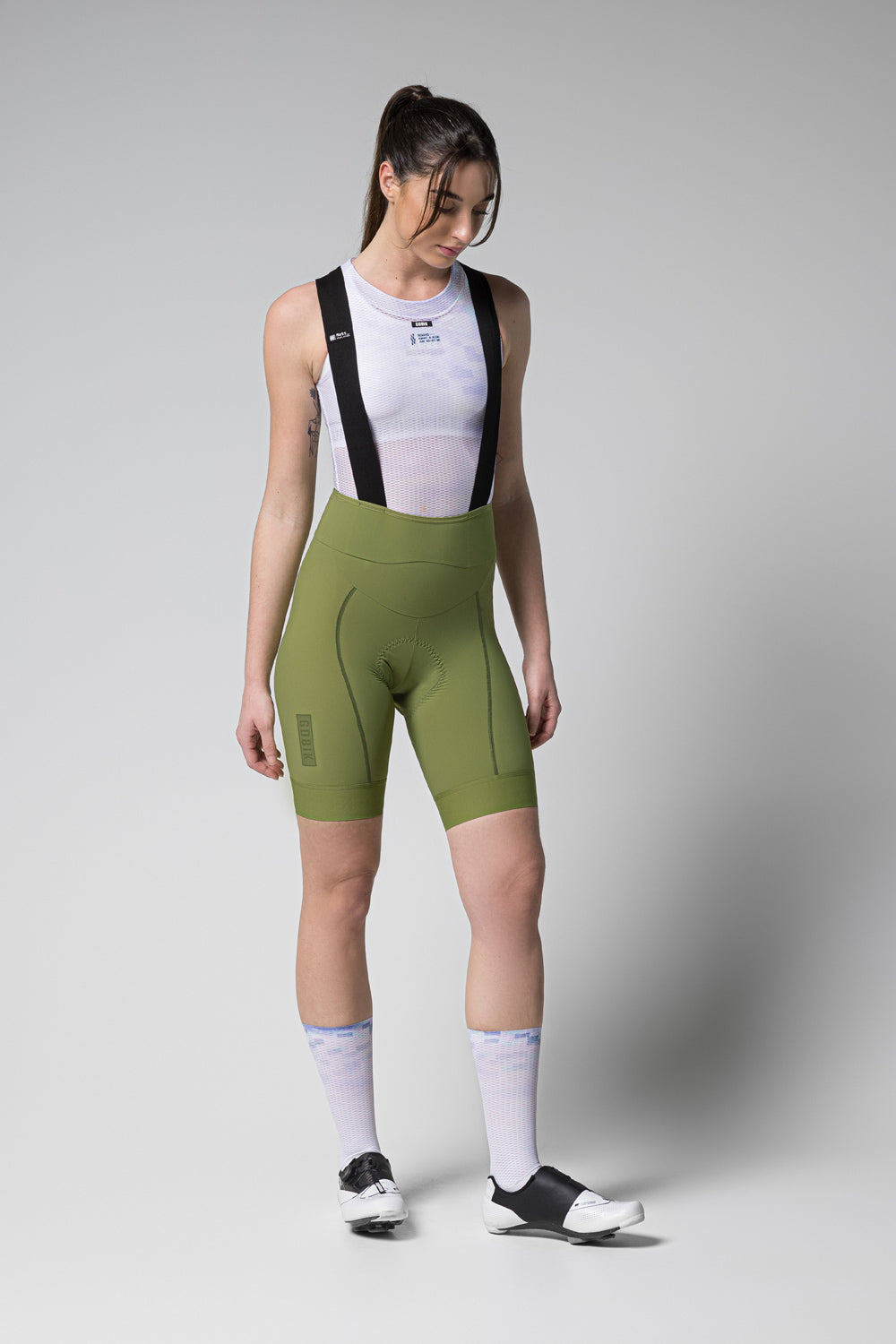 CULOTTE CORTO MATT 2.0 MUJER OLIVE GREEN - K9