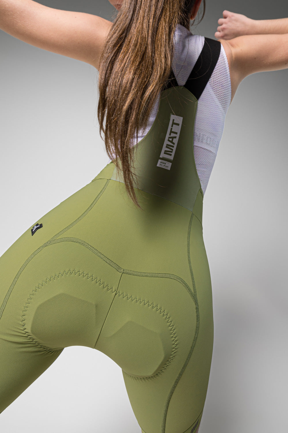 CULOTTE CORTO MATT 2.0 MUJER OLIVE GREEN - K9