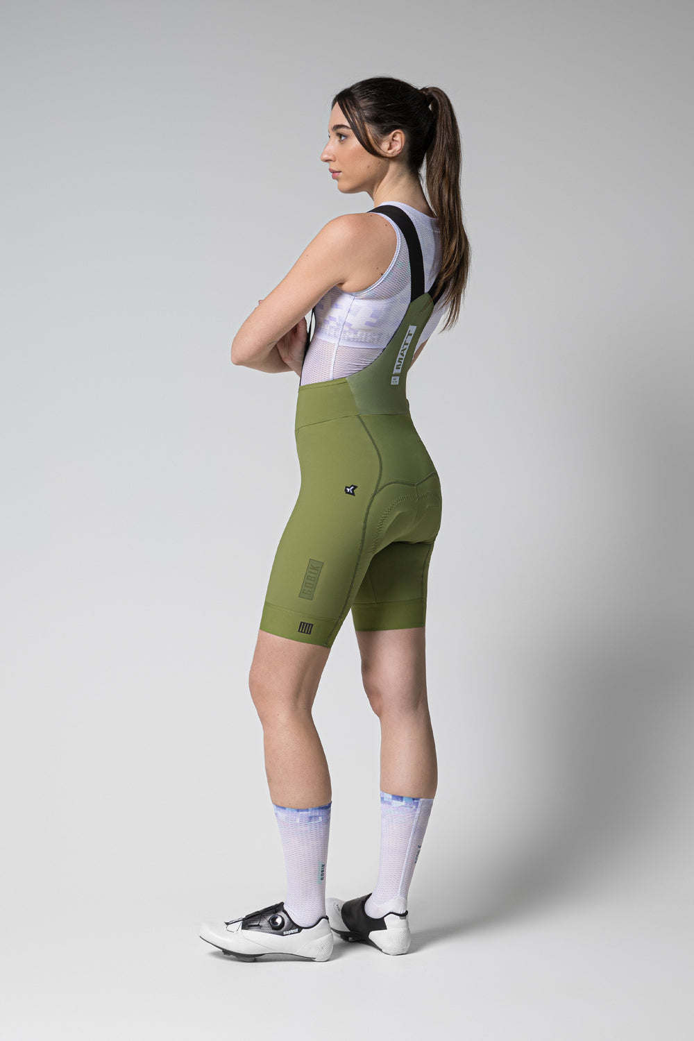 CULOTTE CORTO MATT 2.0 MUJER OLIVE GREEN - K9