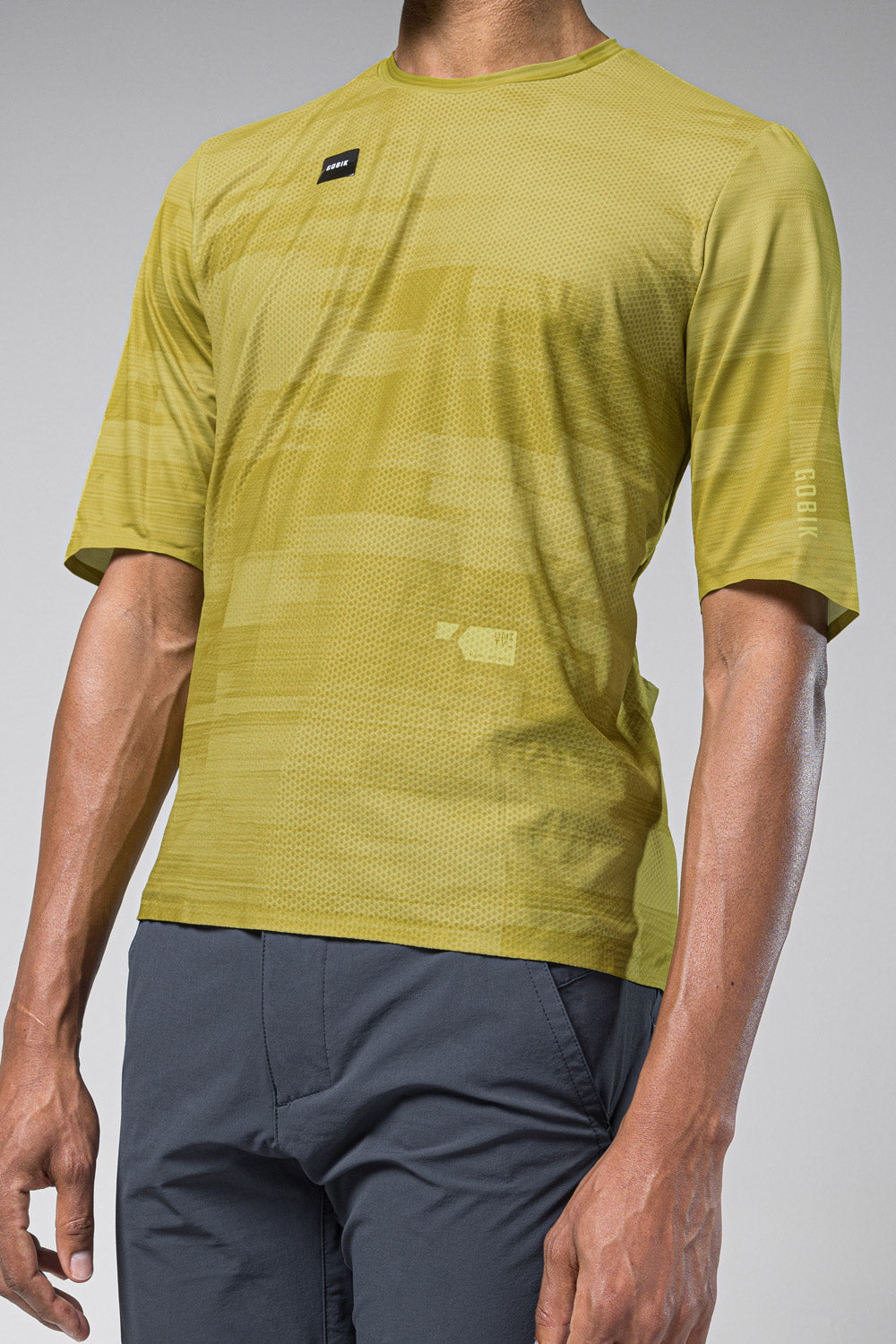 CAMISETA MANGA CORTA VOLT HOMBRE SPLIT GREEN