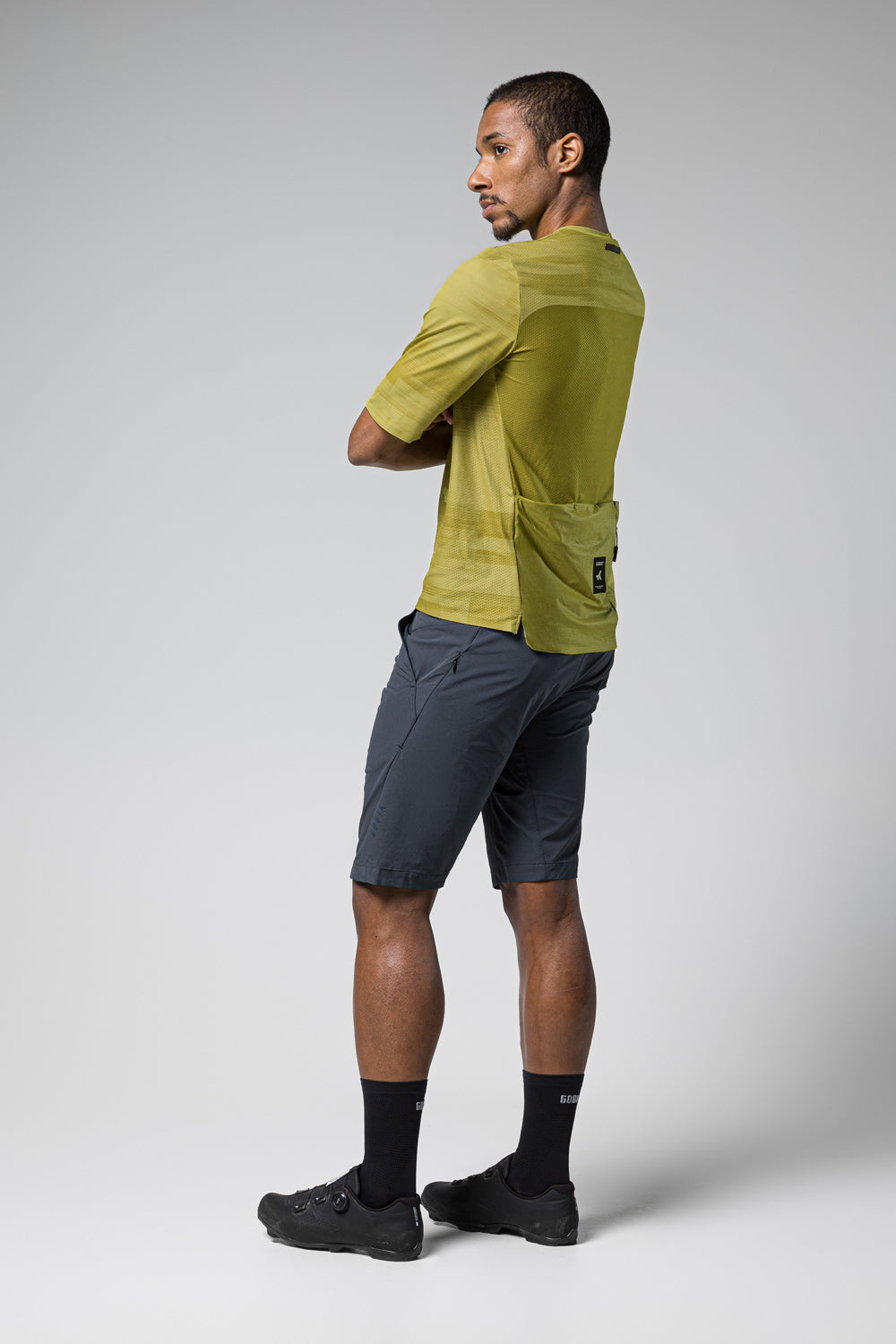CAMISETA MANGA CORTA VOLT HOMBRE SPLIT GREEN