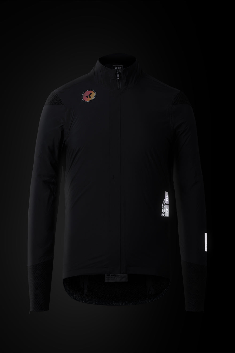CHAQUETA SUPERARMOUR UNISEX ROYAL BLACK