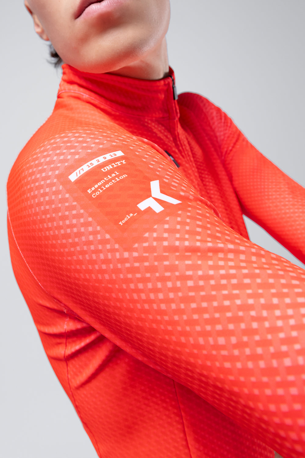 MAILLOT MANGA LARGA HYDER HOMBRE VERMILION