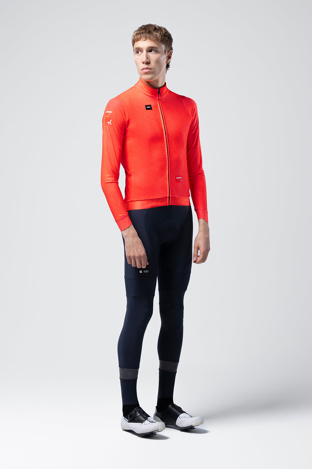 MAILLOT MANGA LARGA HYDER HOMBRE VERMILION