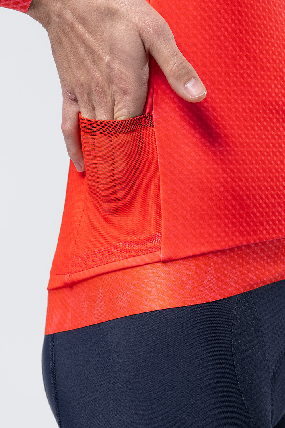 MAILLOT MANGA LARGA HYDER HOMBRE VERMILION
