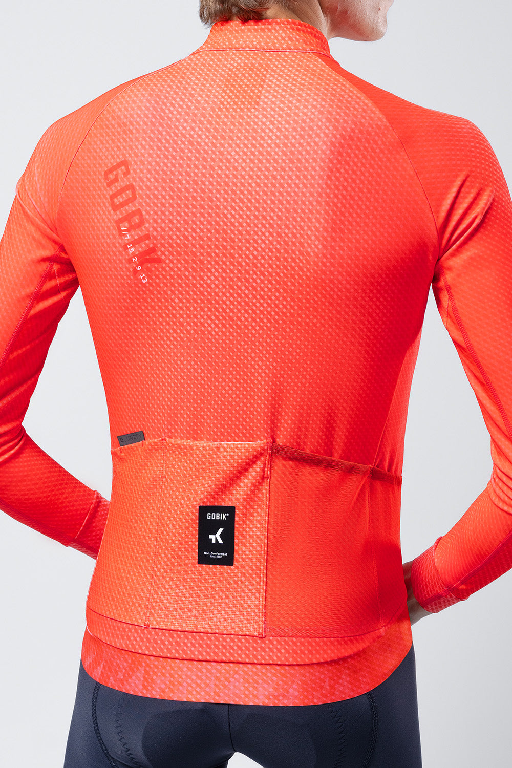 MAILLOT MANGA LARGA HYDER HOMBRE VERMILION