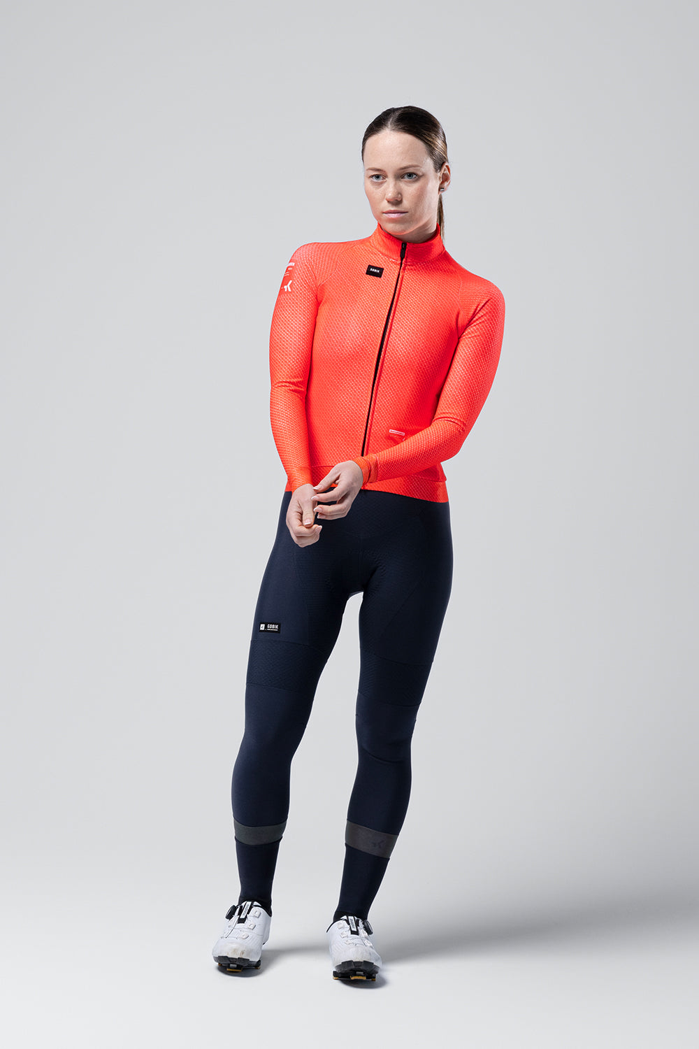 MAILLOT MANGA LARGA HYDER MUJER VERMILION