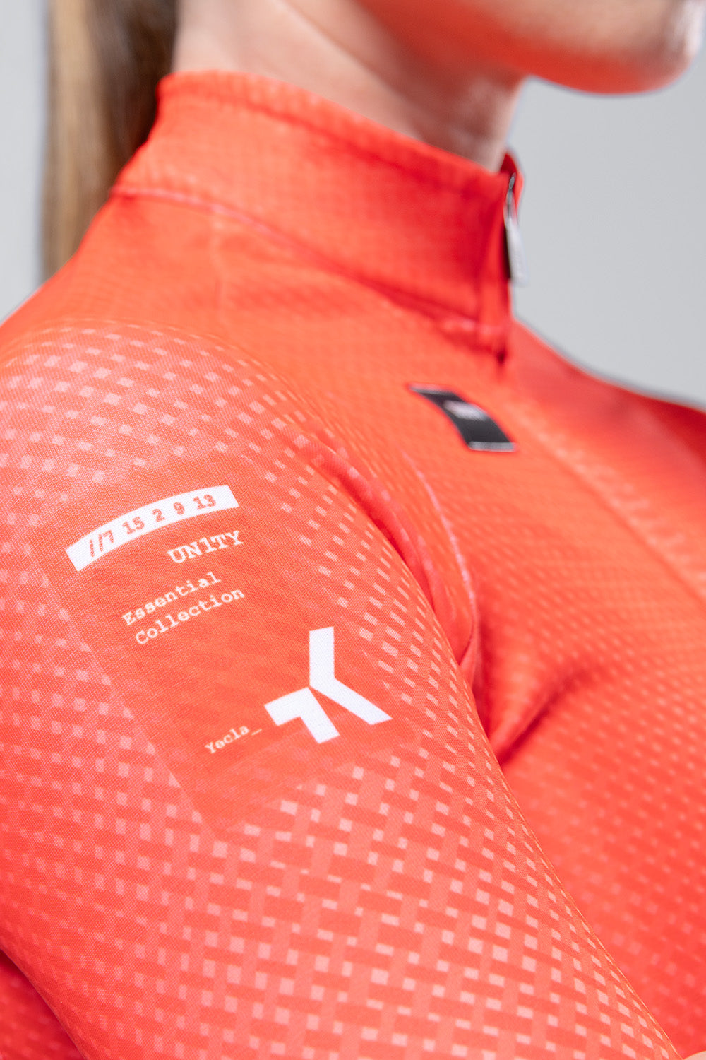 MAILLOT MANGA LARGA HYDER MUJER VERMILION
