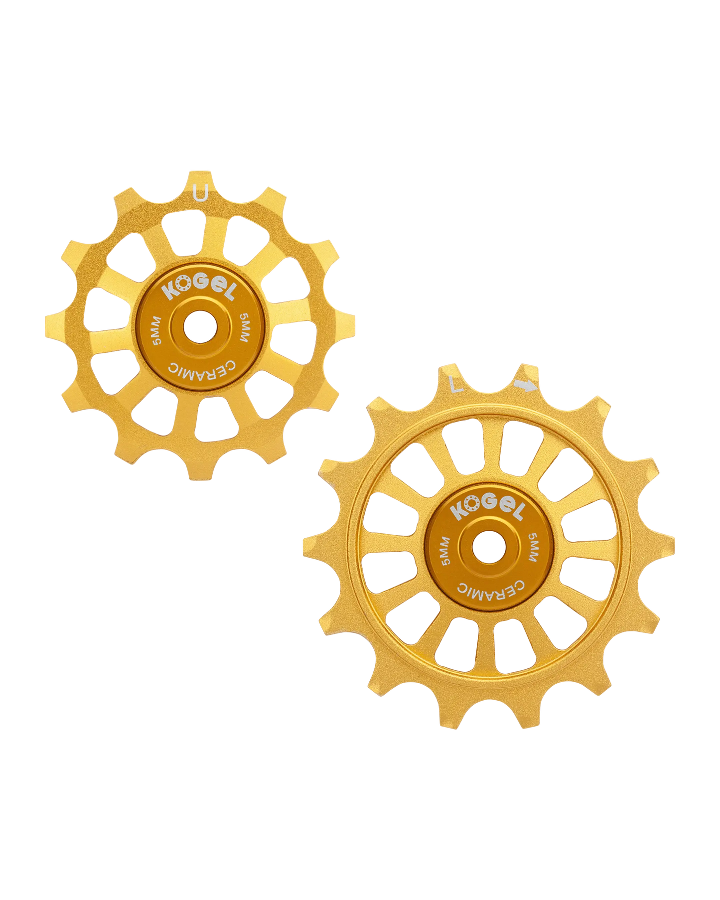 Roldanas Kogel aluminio 14/14 para SRAM Eagle y Shimano 12Velocidades