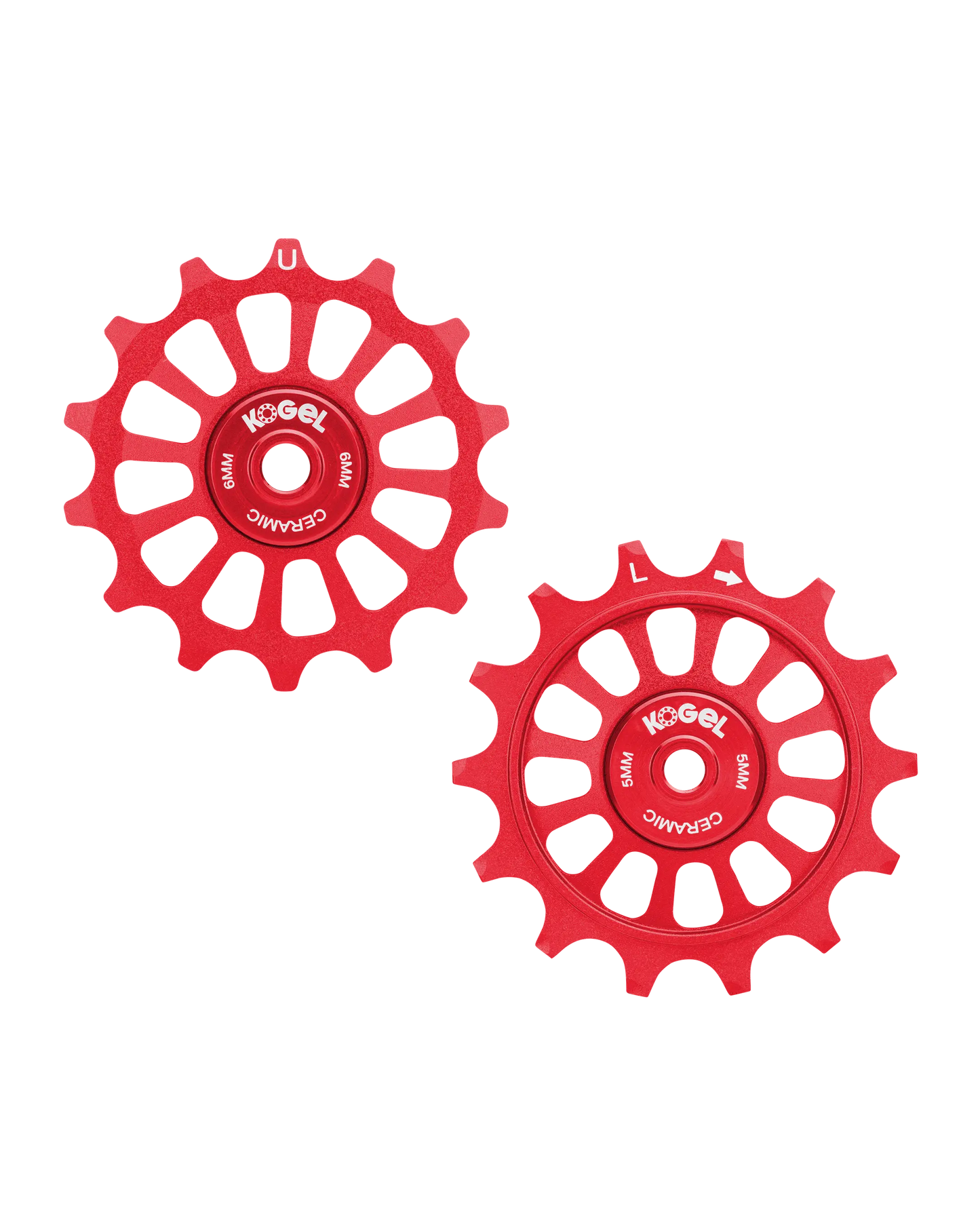 Roldanas Kogel aluminio 14/14 para SRAM Eagle y Shimano 12Velocidades