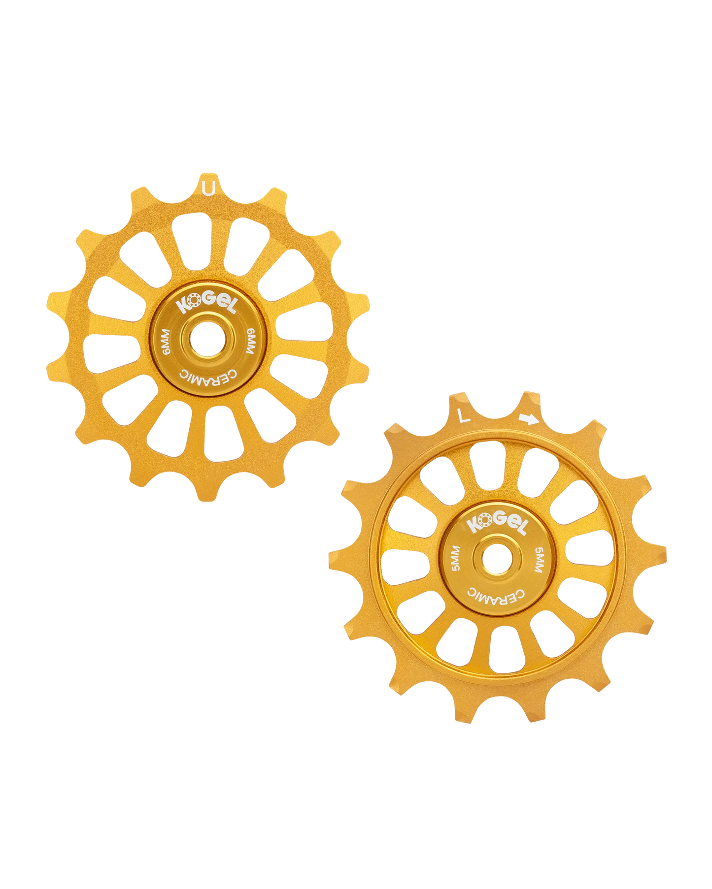 Roldanas Kogel aluminio 14/14 para SRAM Eagle y Shimano 12Velocidades
