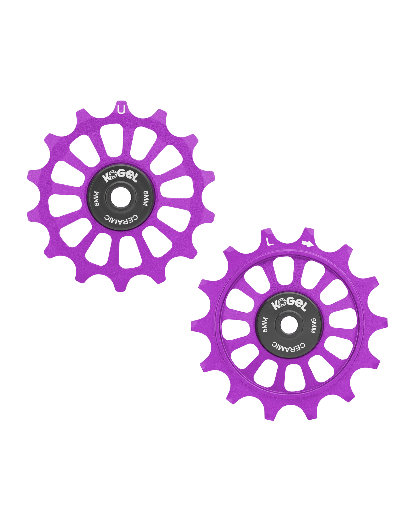Roldanas Kogel aluminio 14/14 para SRAM Eagle y Shimano 12Velocidades