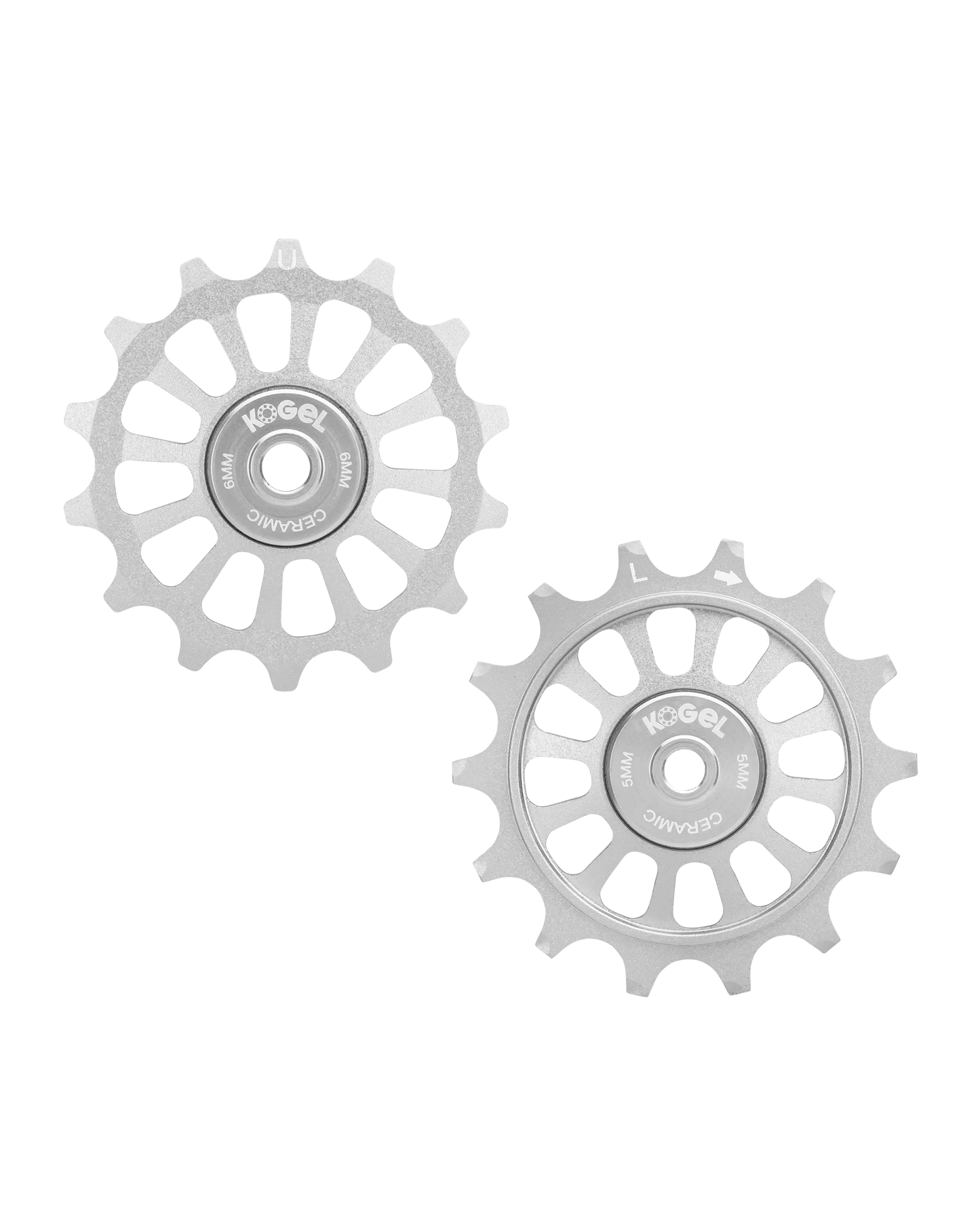 Roldanas Kogel aluminio 14/14 para SRAM Eagle y Shimano 12Velocidades