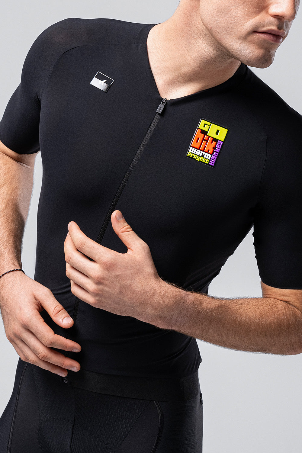 MAILLOT MANGA CORTA CX SOLID UNISEX HK BLACK