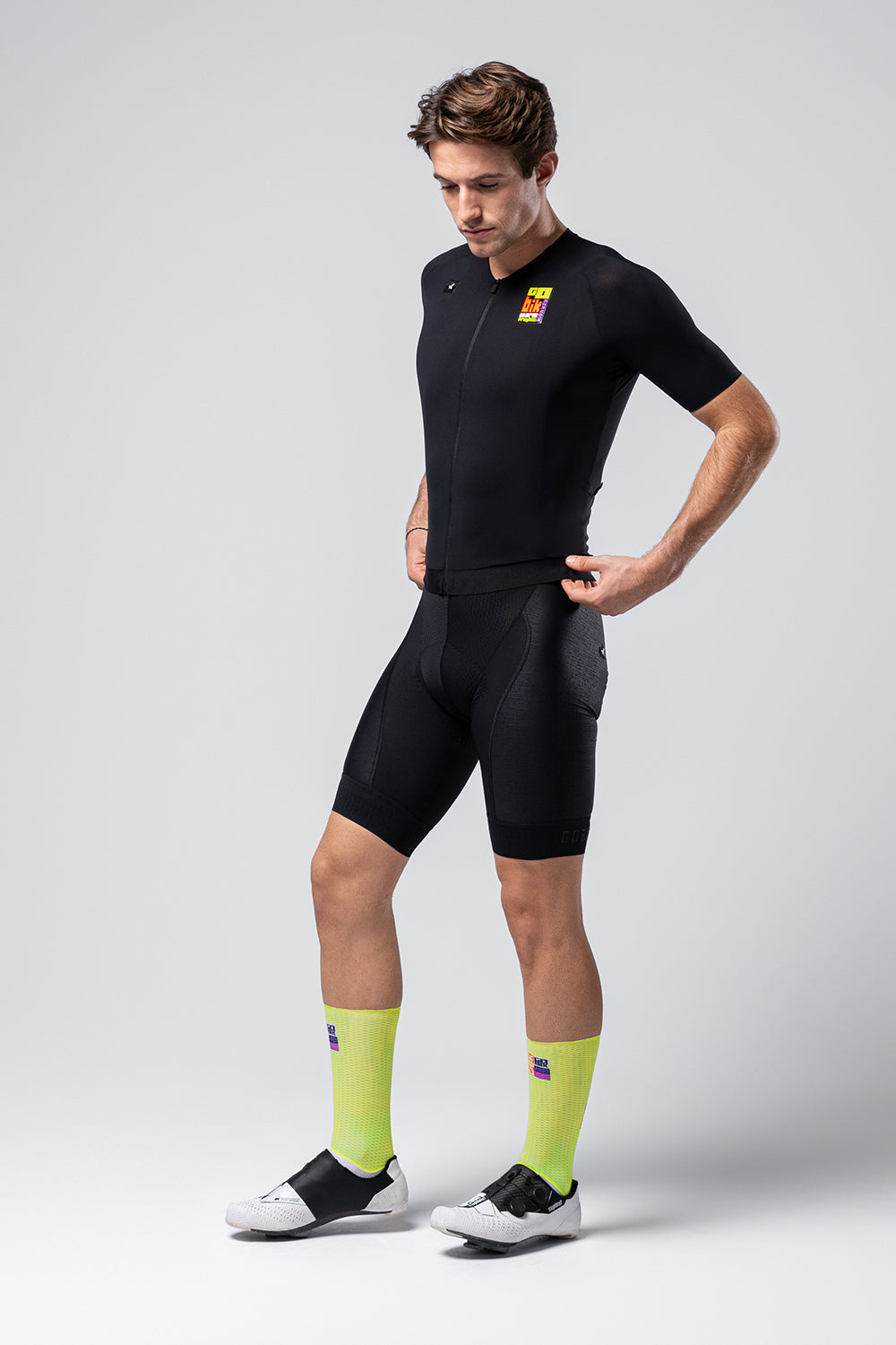 MAILLOT MANGA CORTA CX SOLID UNISEX HK BLACK