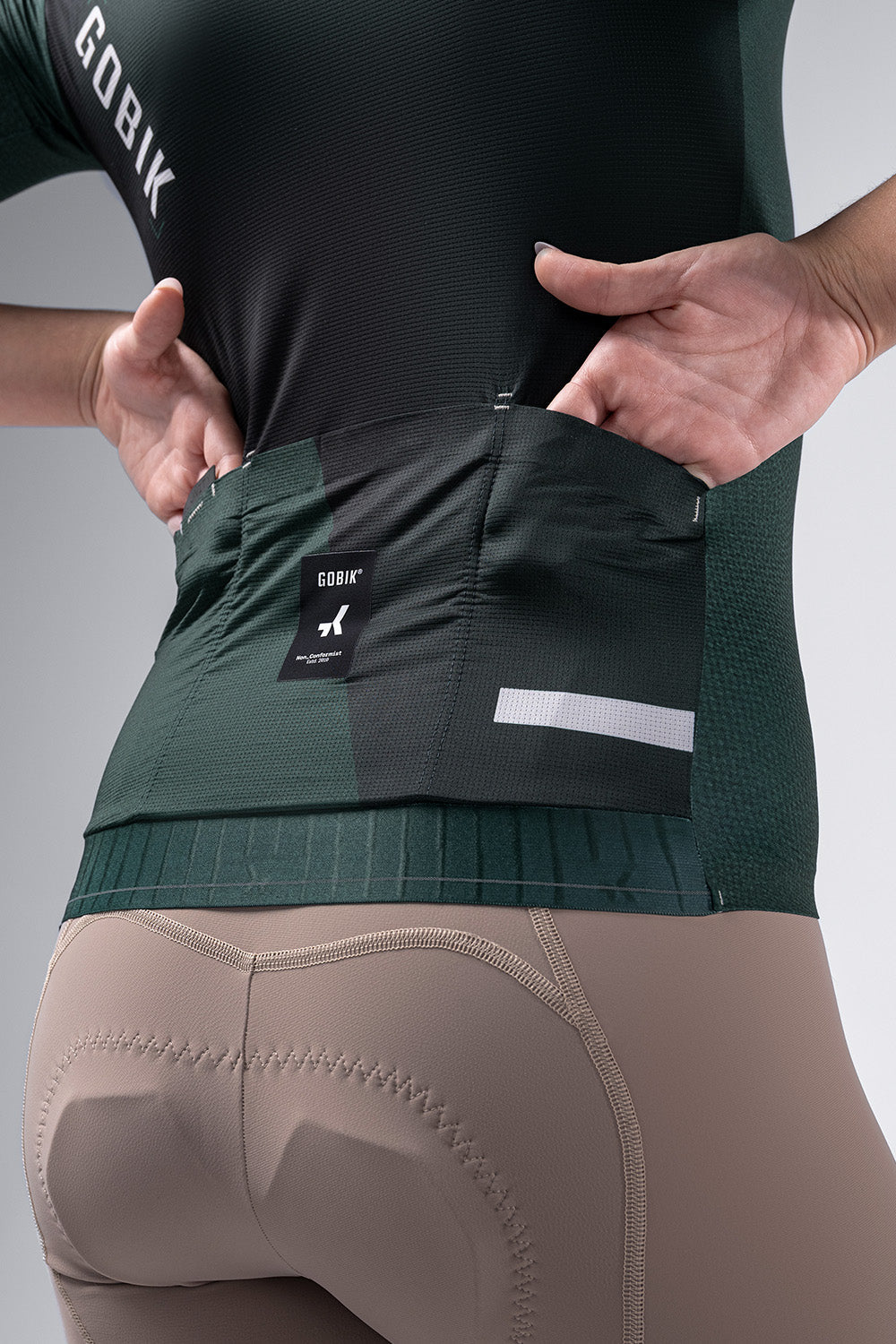 MAILLOT MANGA CORTA INFINITY UNISEX BUNKER GREEN