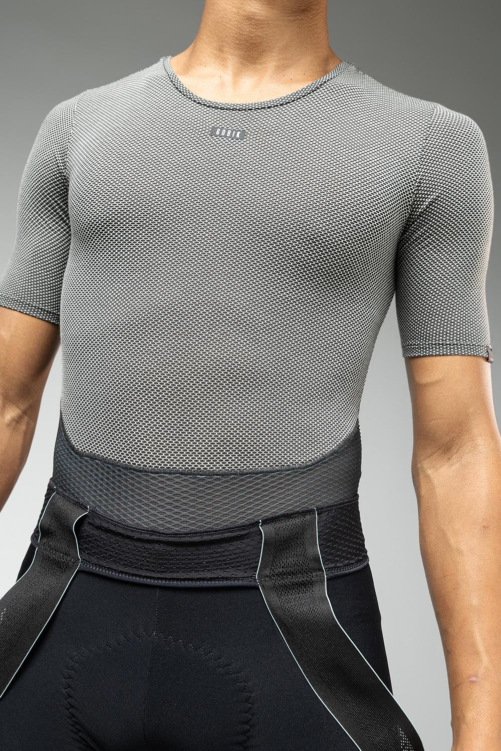 CAMISETA INTERIOR MANGA CORTA CELL SKIN HOMBRE GREYBLACK