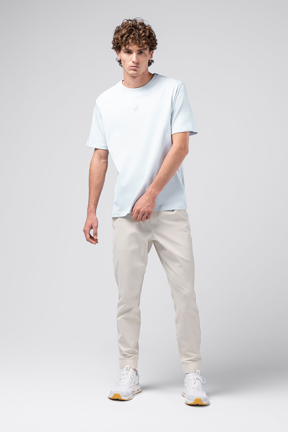 CAMISETA CASUAL OVER RIDE UNISEX PEARL BLUE