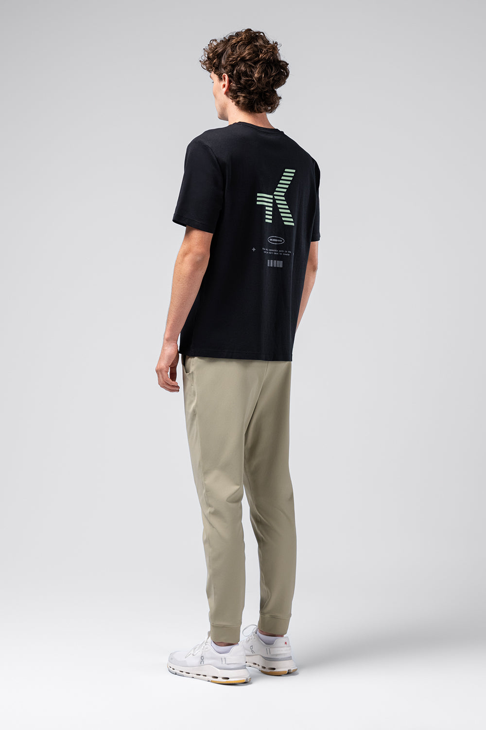 CAMISETA CASUAL OVER RIDE UNISEX BLACK