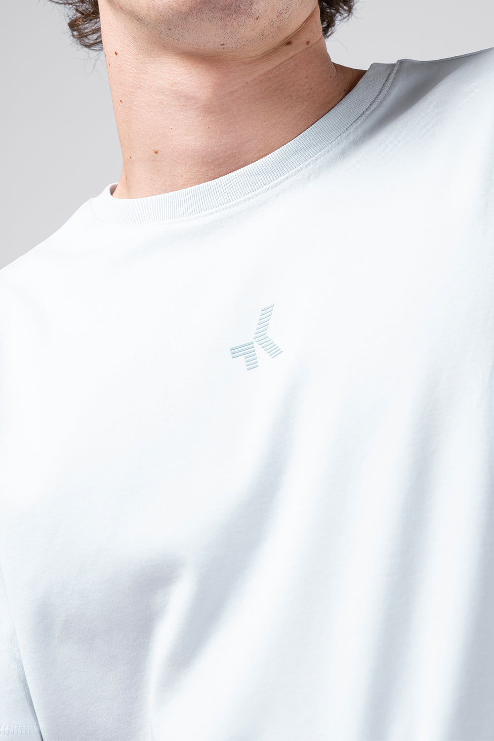 CAMISETA CASUAL OVER RIDE UNISEX PEARL BLUE