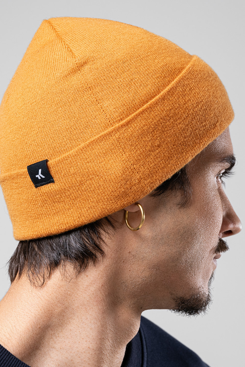 GORRO MERINO CREST UNISEX RUST