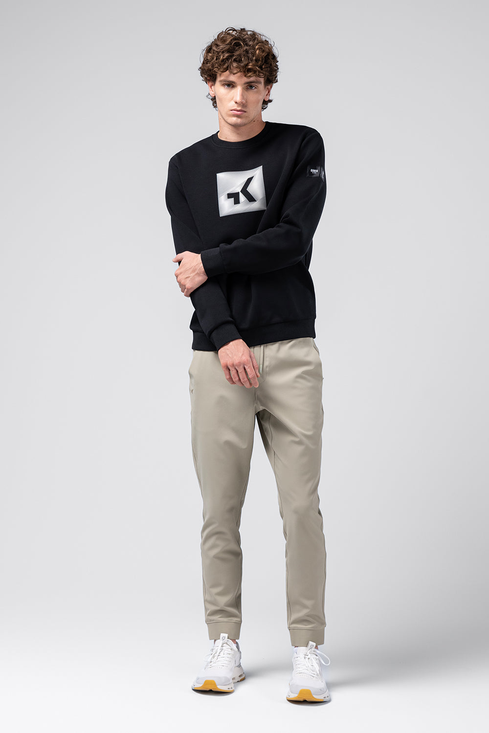 SUDADERA HOVER UNISEX BLACK