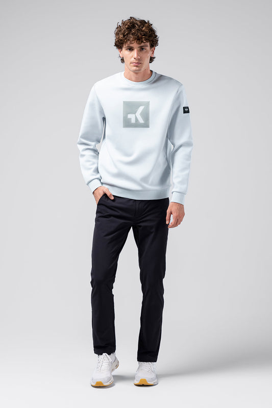 SUDADERA HOVER UNISEX PEARL BLUE