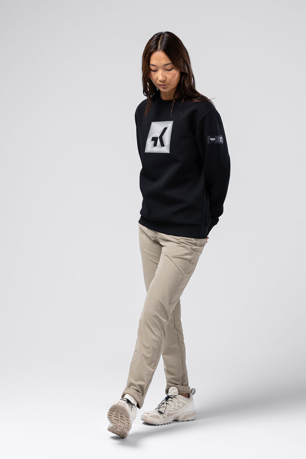 SUDADERA HOVER UNISEX BLACK