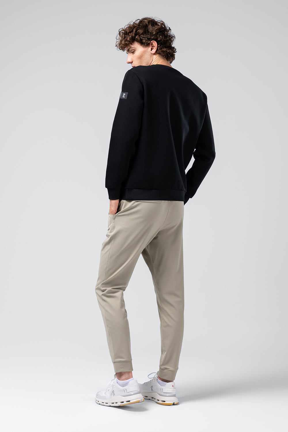 SUDADERA HOVER UNISEX BLACK