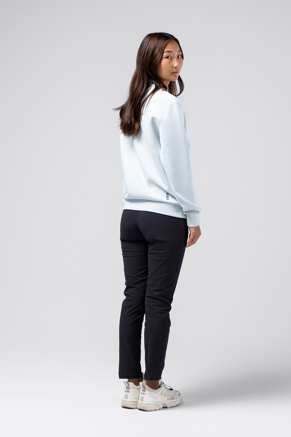 SUDADERA HOVER UNISEX PEARL BLUE