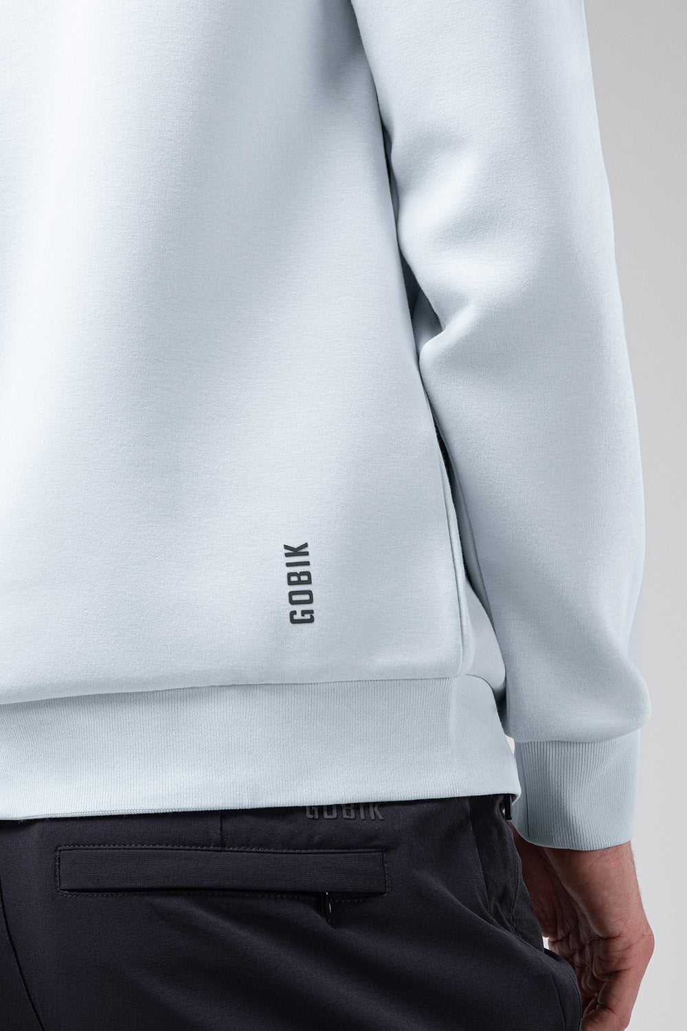 SUDADERA HOVER UNISEX PEARL BLUE