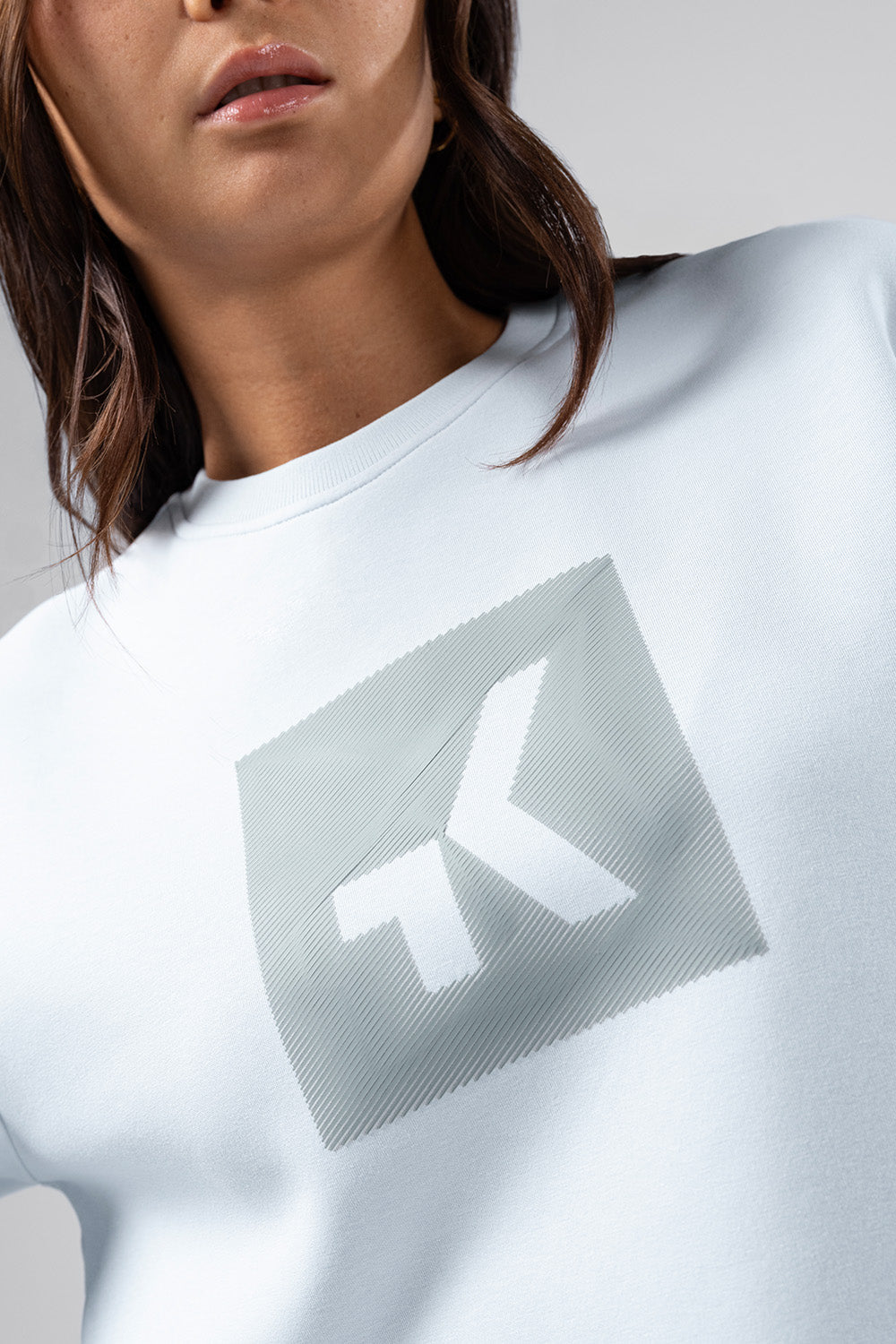 SUDADERA HOVER UNISEX PEARL BLUE