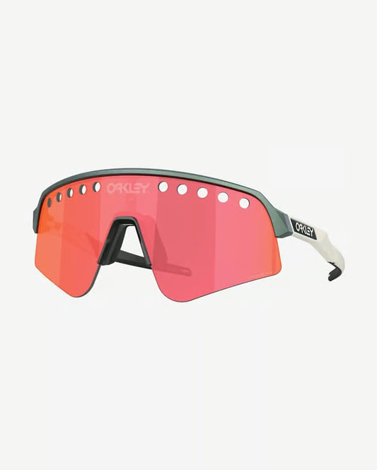 Gafas Oakley Sutro Lite Sweep Pacific Trail Collection Matte Silver Blue Colorshift con lente Prizm Trail Torch