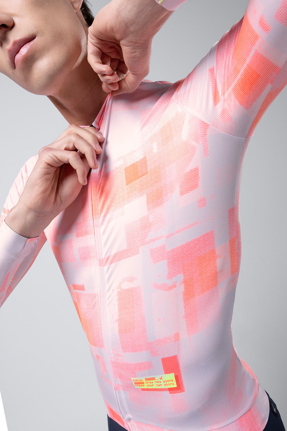MAILLOT MANGA LARGA VANQUISH UNISEX FLAMINGO
