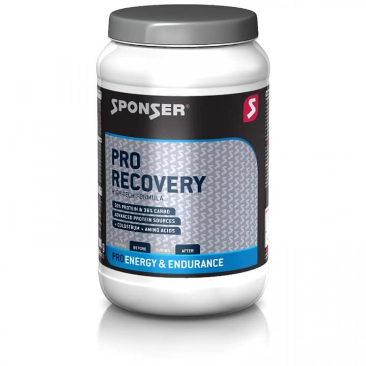 SPONSER Pro Recovery 44/44 - Bebida de proteínas y carbohidratos en polvo - 800g